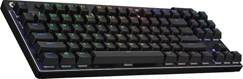 Logitech Pro X TKL Wireless Mechanical Gaming Keyboard, Black