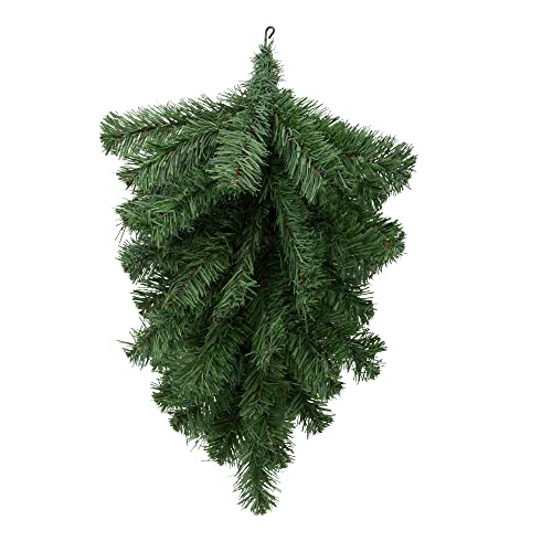 Northlight Colorado Spruce Artificial X-Mas Teardrop Swag, Green
