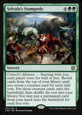 Magic The Gathering - Selvala's Stampede (071/221) - Conspiracy 2: Take The Crown