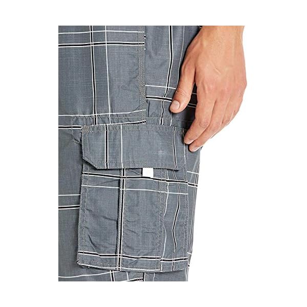 Kanu Surf Men's Flex Swim Trunks (Regular & Extended Sizes), Flex Charcoal, 3X - Image 3