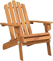 Vista 3 de 2-Piece Adirondack Garden Chair Set, Natural Solid Acacia Wood, Oiled Finish, 33.1x29.5x35.4 inch, Durable Outdoor Patio Lawn Chairs for Porch Lawn