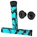 Anaquda Stunt-Scooter BMX Dirt Soft Griffe 167,5mm lang (Schwarz/Türkis)