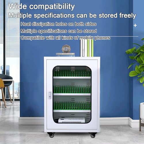 Image of Lockable Rechargeable Phone Charging Station for Conference Rooms, Offices & Events - Fast Charging Dock with Multiple Ports for Mobile Devices