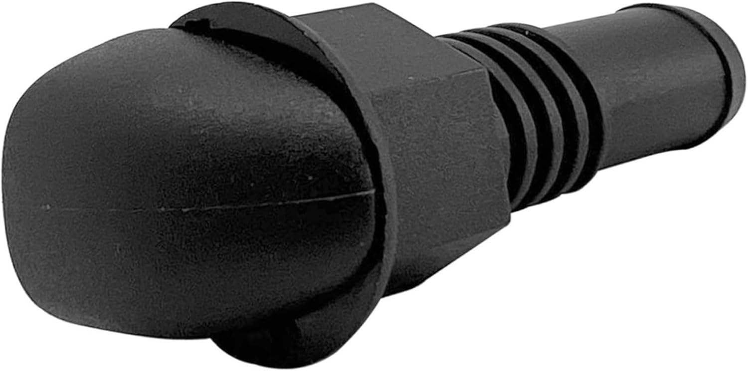 Marine Boat Fuel Gas Tank Nylon for 5/8 Inch Hose Universal 72mm Length Black