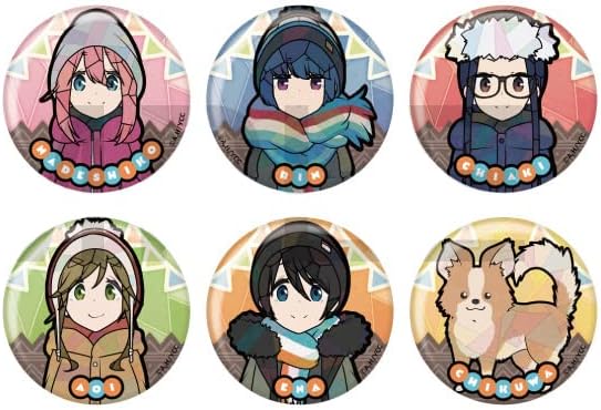 Amazon Tvアニメ ゆるキャン キャラステンドシリーズ 缶バッジ 私服ver 6個入りbox アニメ 萌えグッズ 通販