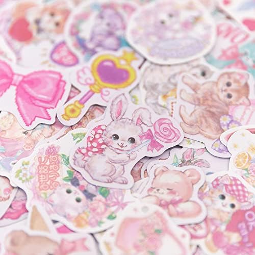 Aldieco 150pcs Kawaii Scrapbooking Stickers Pack Cute Cat Journaling Supplies Stickers kit Japanese, Stickers for Adults, Washi Paper Stickers (Cats 150 pcs)