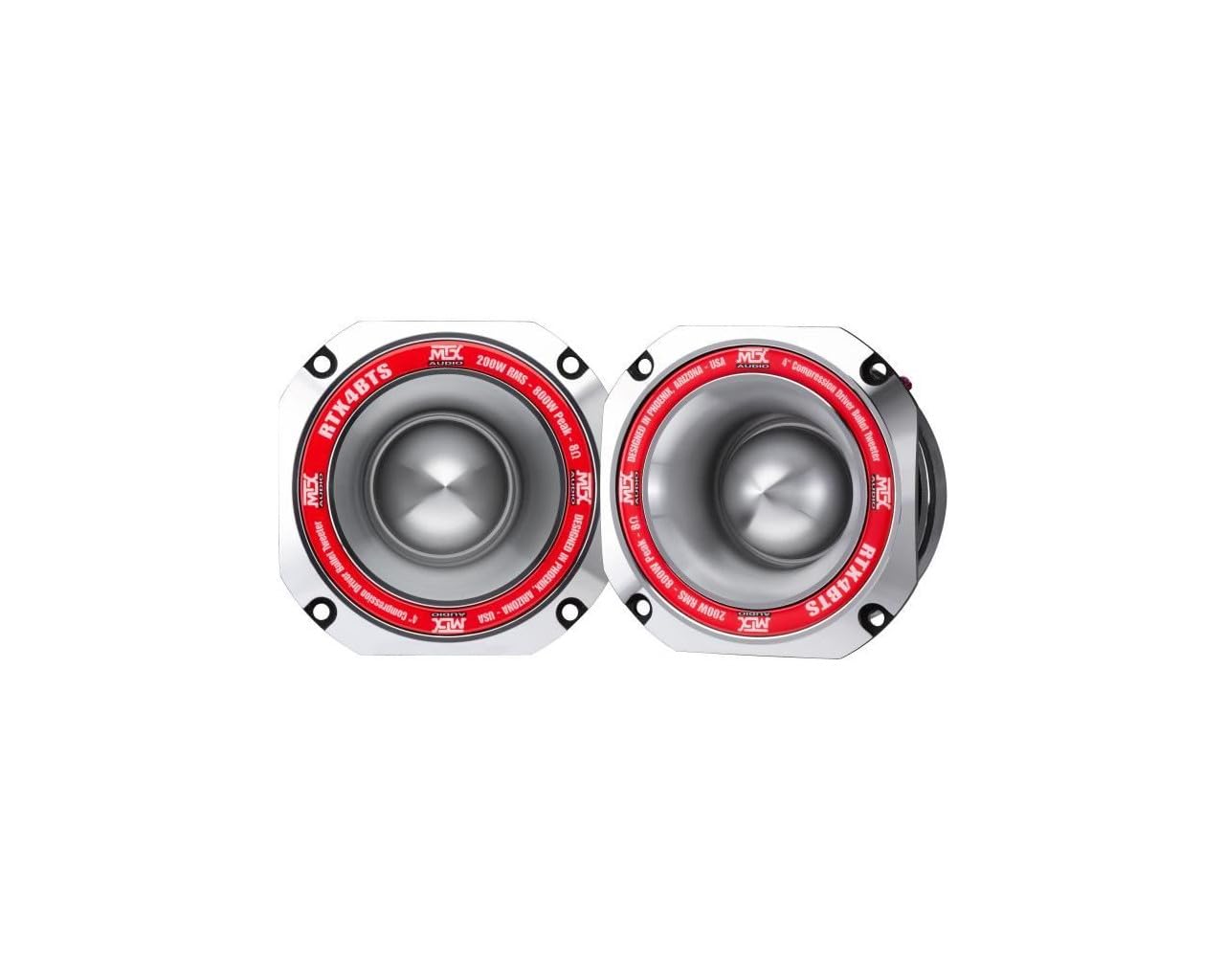 MTX Tweeter Xtreme 4", 200W RMS, 96dB - Unidad
