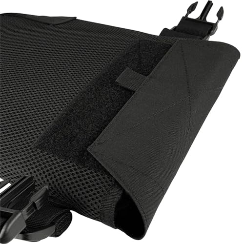 Miramrax Weighted Vest for Men and Women Weight Vests Adjustable Strength and Endurance Training Fitness Workouts Tactical Running Gym (Black) - Thumbnail 6
