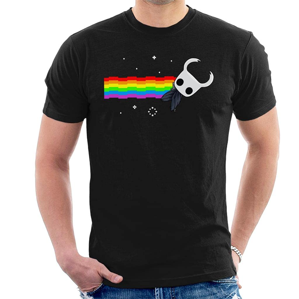 Hollow Knight Nyan Cat Men's T-Shirt Black