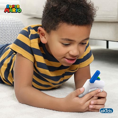 Image of Super Mario Walkie Talkies for Kids, Static Free and Extended Range Indoor and Outdoor Toys for Fans of Mario Toys