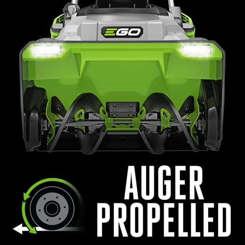 Image of EGO Power+ 21 inch Electric Snow Blower, Cordless Auger-Propelled, Includes (2) 56 V 7.5Ah Batteries and Dual Port Charger - SNT2125AP