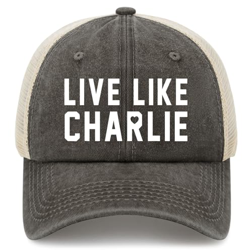 Live Like Charlie Hats Garde Cap for Him