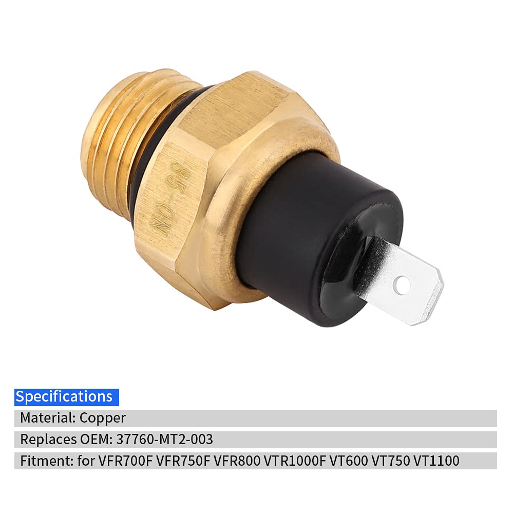 Keenso Interruttore ventola radiatore 37760-MT2-003