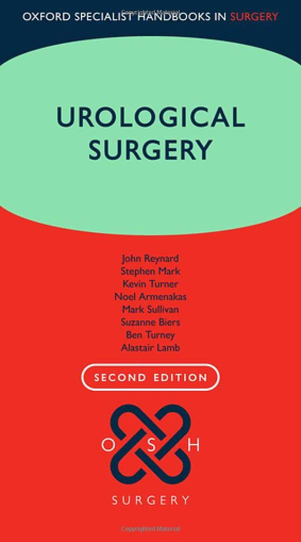 UROLOGICAL SURGERY 2E P (Oxford Specialist Handbooks in Surgery)