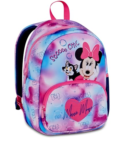 Sac à dos d'école Minnie rose Seven 14L pour fille de maternelle