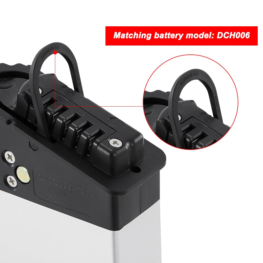SEASON Ebike Batterie 48V 11,6Ah Lithium-ION Batterie de vélo électrique (InFrame) sans Chargeur pour E-vélo DCH-006 etc