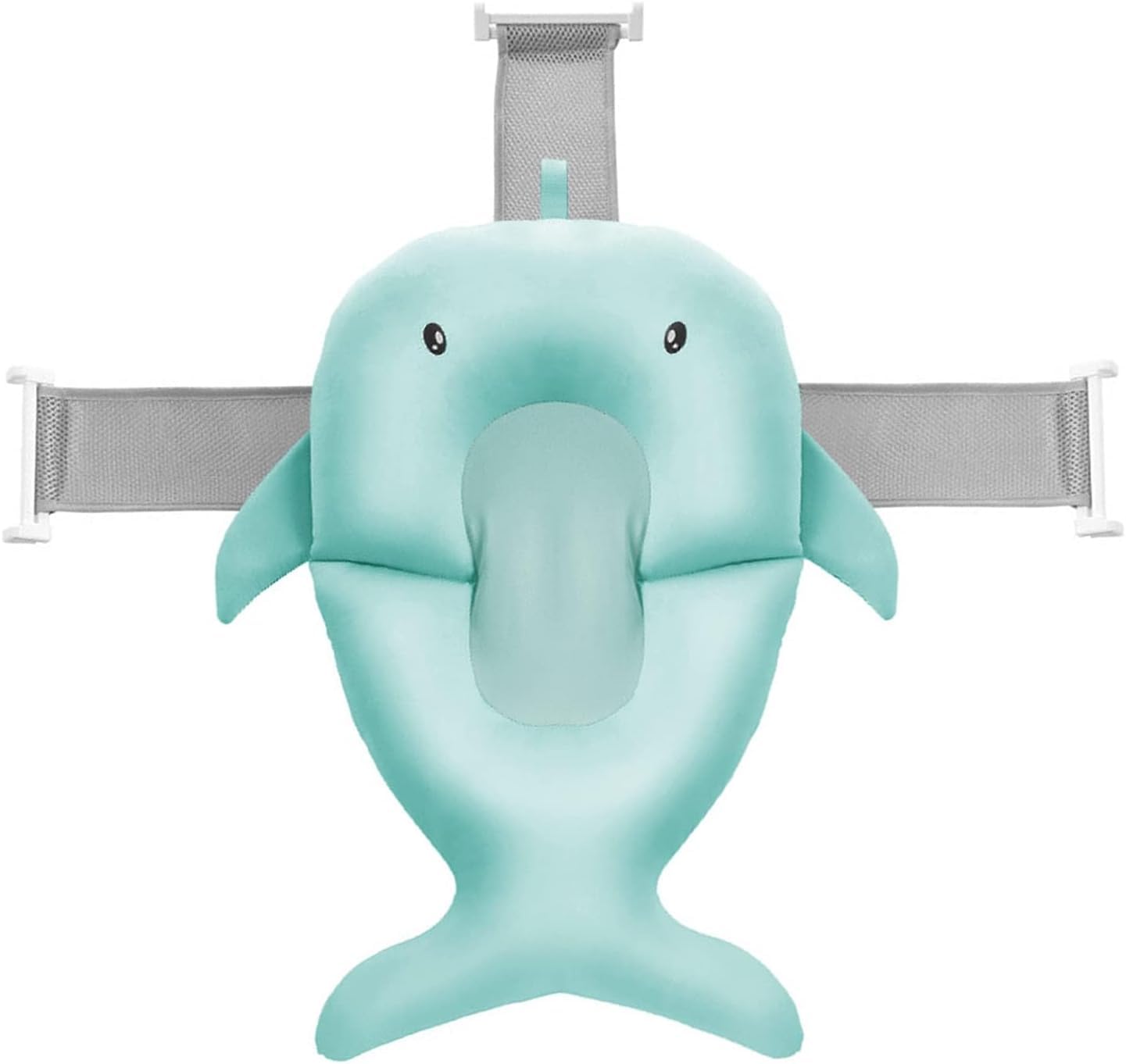 – Baby Bathtub Seat Cushion, Adjustable Non-Slip Newborn Infant Bath Support Seat Pad, Floating Bath Tub Pillow for Babies 0-12 Months