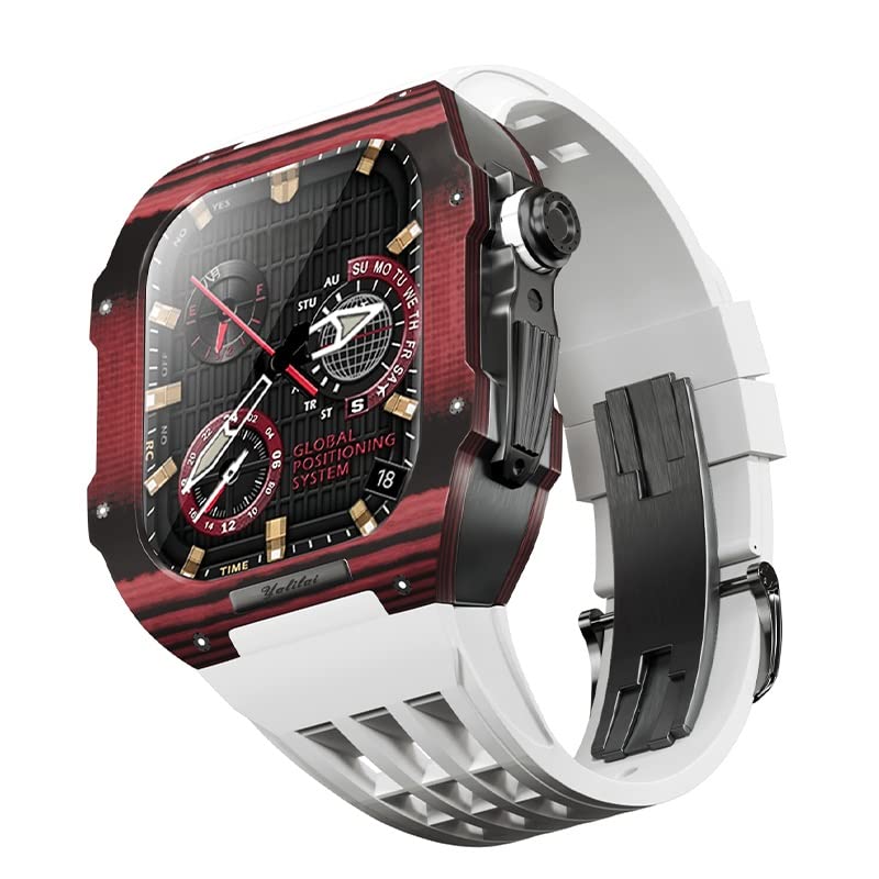 Bracelet montre fibre de carbone Apple Watch pour éviter les rayures