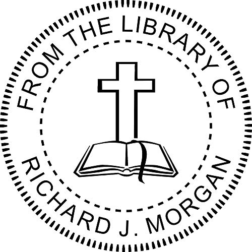 Custom Library Embosser I Multiple Designs I Personalize Your Books! (Design 3)