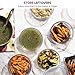 FineDine 6-Piece Superior Glass Food Storage Containers Set, 32oz Capacity - Newly Innovated Hinged Locking lids - 100% Leakproof Glass Meal-Prep Containers, Freezer-to-Oven-Safe (Blue)