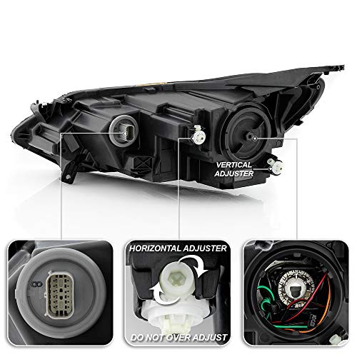 Vipmotoz Passenger Side Oe-Style Right Projector Headlight Assembly Replacement For 2018-2021 Chevy Equinox Xenon Hid Lt Model #TOP2