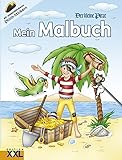  Der kleine Pirat: Mein Malbuch mit Stickern
