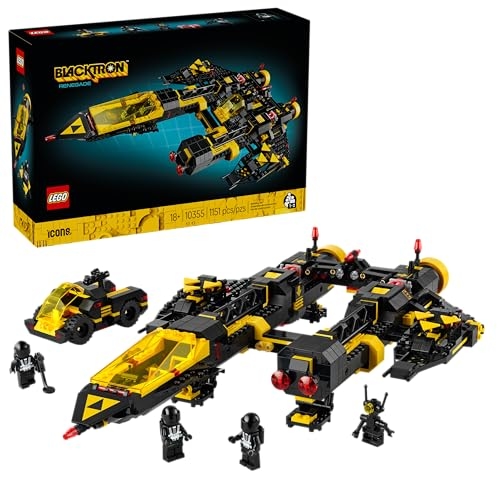 LEGO Icons Rebelde Blacktron 10355 (1.151 Peças) LEGO Icons Rebelde Blacktron 10355 (1.151 Peças)