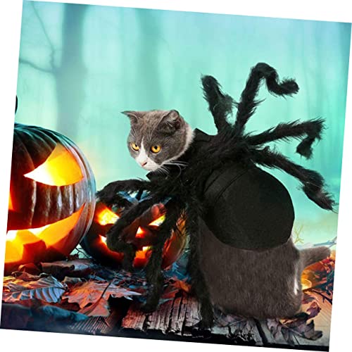 Disfraz araña para perros y gatos POPETPOP Halloween miniatura 7