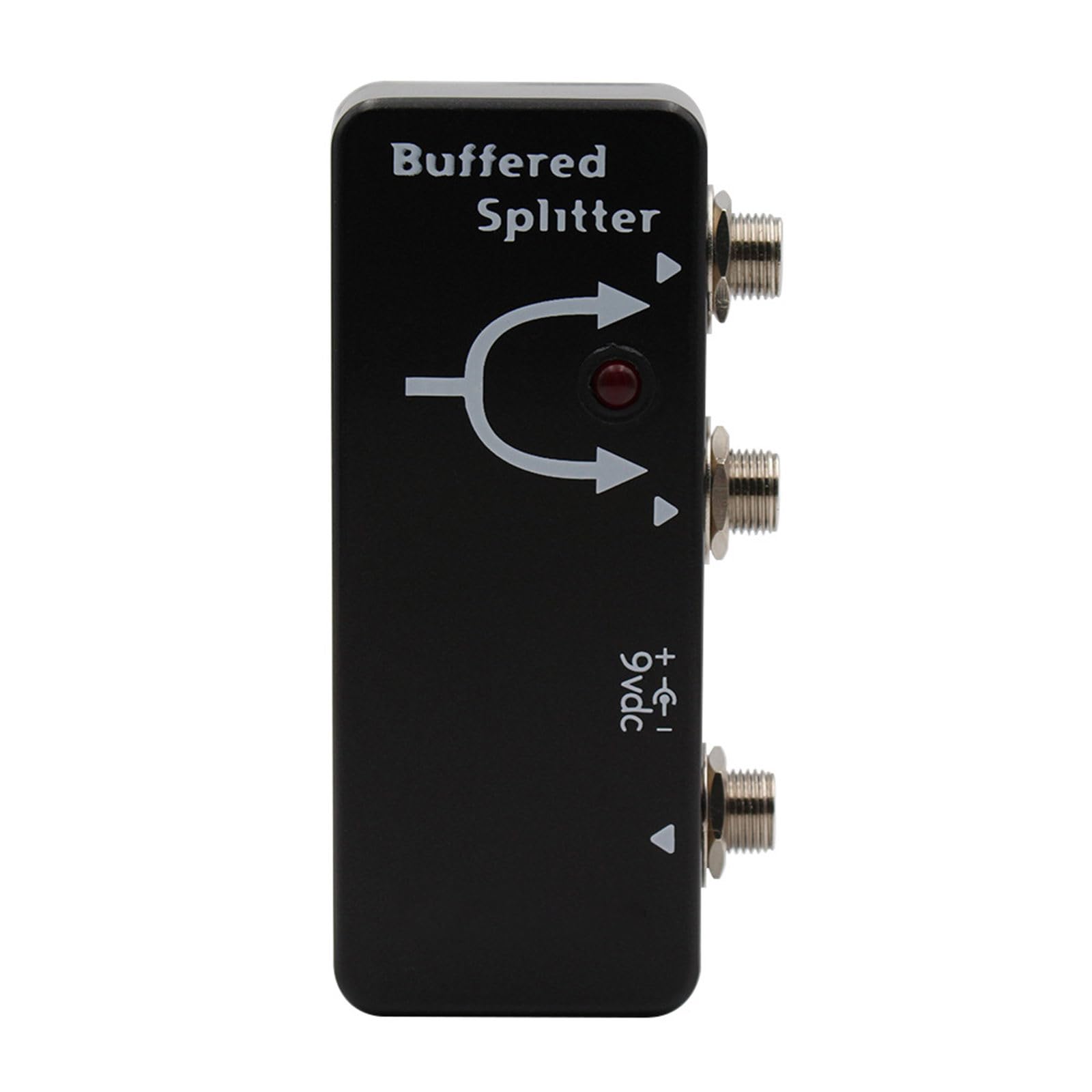 El divisor de señales de pedal de guitarra mejora la integridad de las señales para cables y cadena de pedal, búfer de doble salida