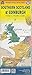 Edinburgh and Southern Scotland Travel Map 1:10,000/1:370,000