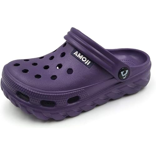 Amoji Kid Garden Clogs Slip On Shoes