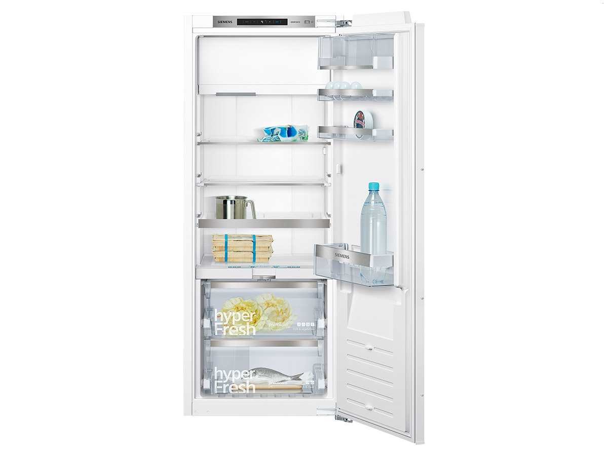 Réfrigérateur encastrable Siemens KI52FAD30 - Réfrigérateur encastrable 1 porte - 204 litres - Réfrigerateur/congel : Froid statique / Froid statique - Dégivrage automatique - Blanc - Classe A++ / Intégrable