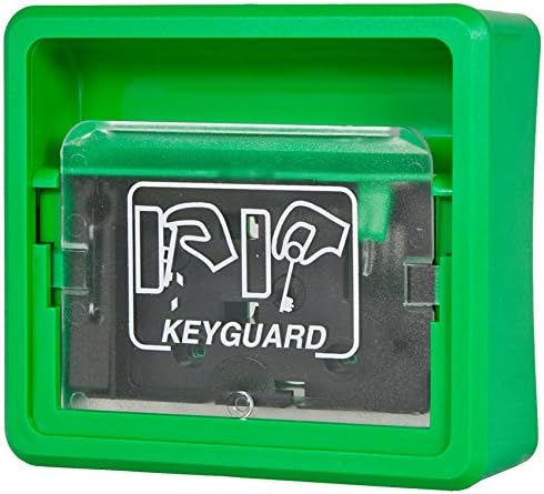 K1020G Key Guard with Switch, Green