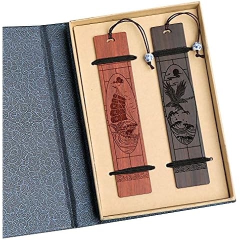 Unique Gifts - Onelee Handmade Natural Wood Bookmark-best Gifts Cover