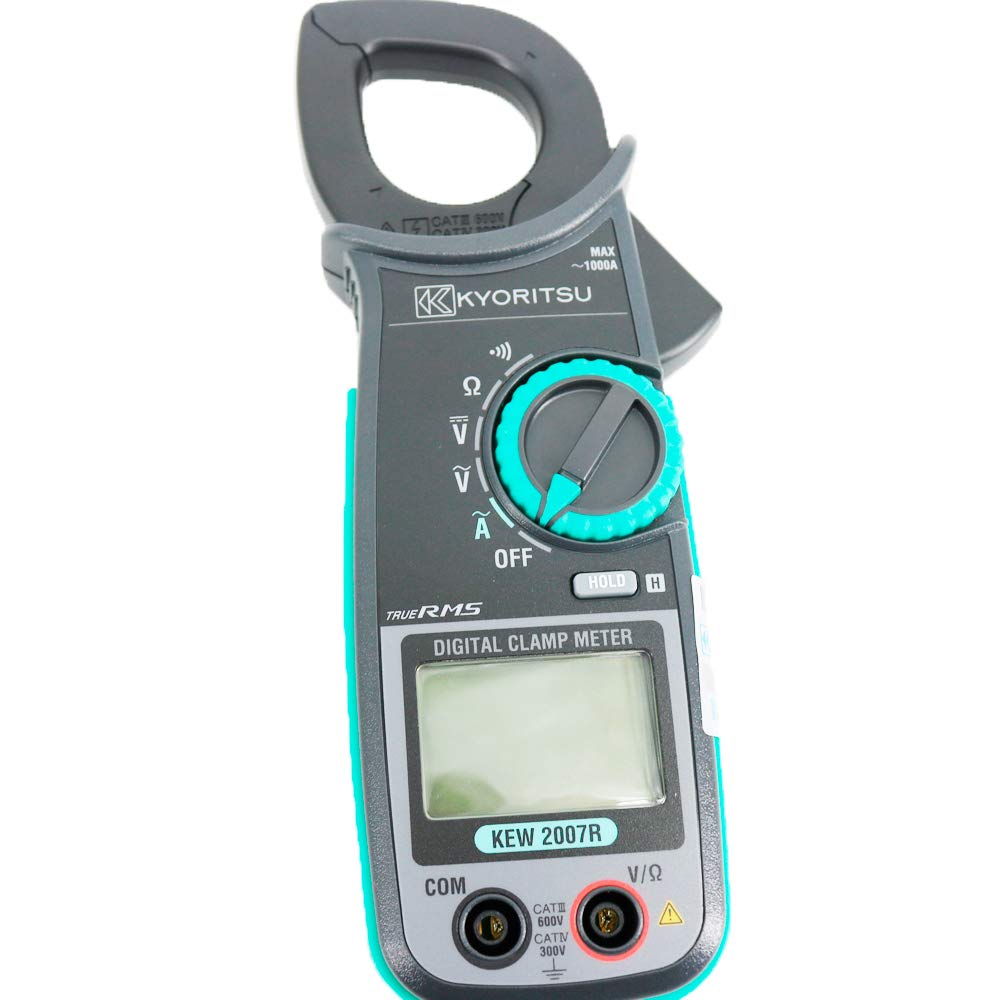 KYORITSU 2007R Digital AC Clamp Meter Fully Safety Jaw Accurate Reading with True RMS KEW2007R