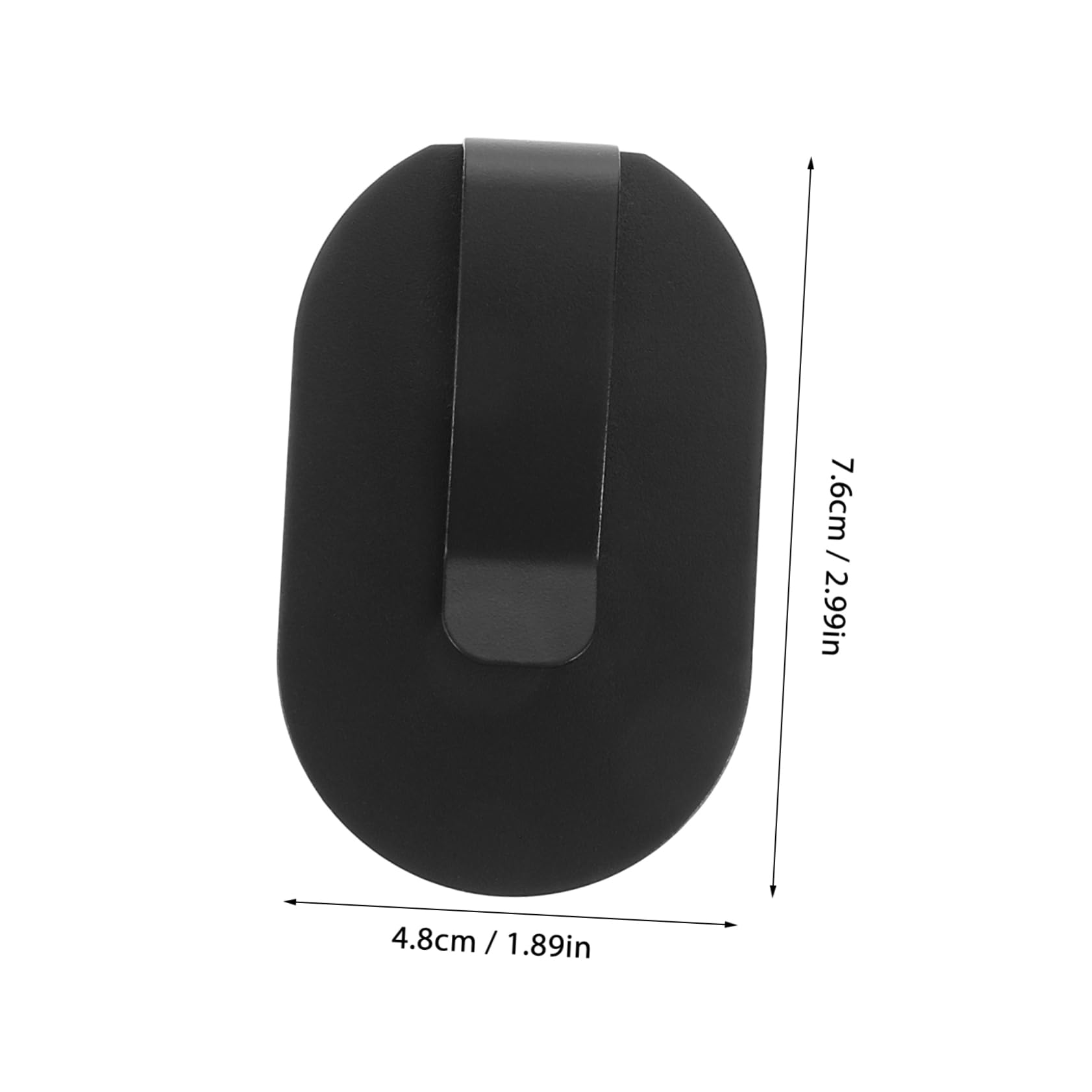 iplusmile Magnetischer Hüftclip für Golf Entfernungsmesser aus Stahl und Silikon Leichter und Robuster Rangefinder Gürtelhalter für Bequemes Golfzubehör Beim Golfspielen