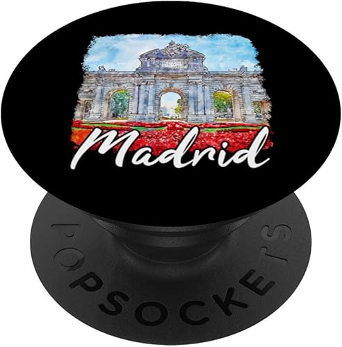 Madrid Spain España Puerta de Alcalá Madrileño PopSockets Standard PopGrip