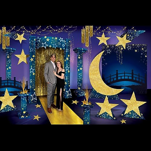 Starry Night 3-D Archway Prop Multicolor