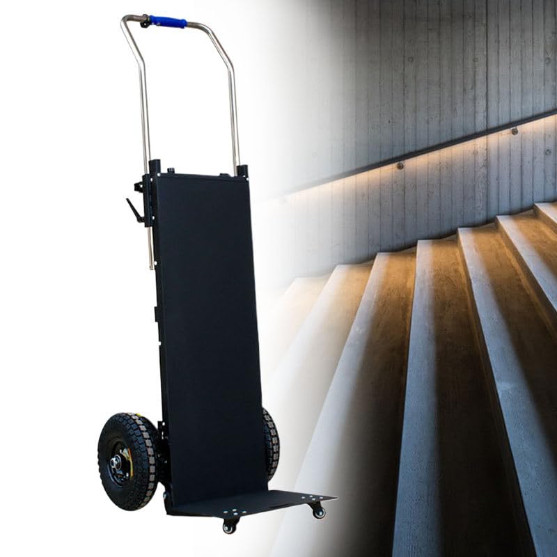 Carretilla para escaleras eléctrica capacidad 440 lb miniatura 1