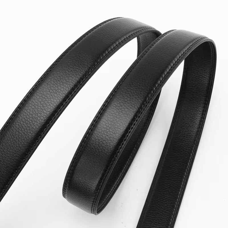 Image of WildHorn Men's Genuine Leather Belt for Men| Premium Auto-Lock Buckle | Adjustable up to 48 inch | Formal & Casual Wear | Micro-Adjust Fit | Stylish Gift Box Included
