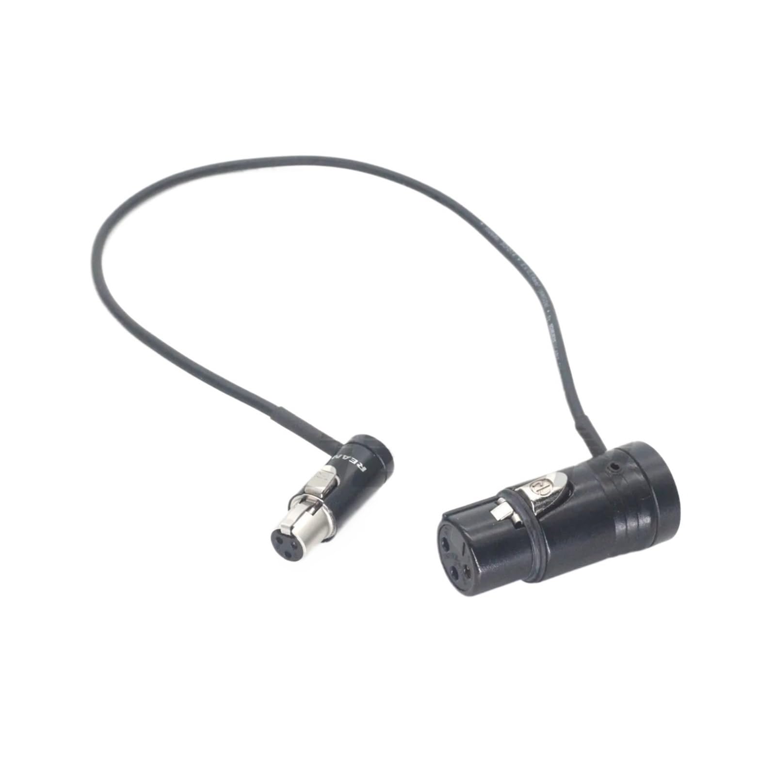 Low-Profile ta3f 3pin Female to Scorpio Link Lectrosonics Use SOD-14 Audio Cable(Black,100cm)