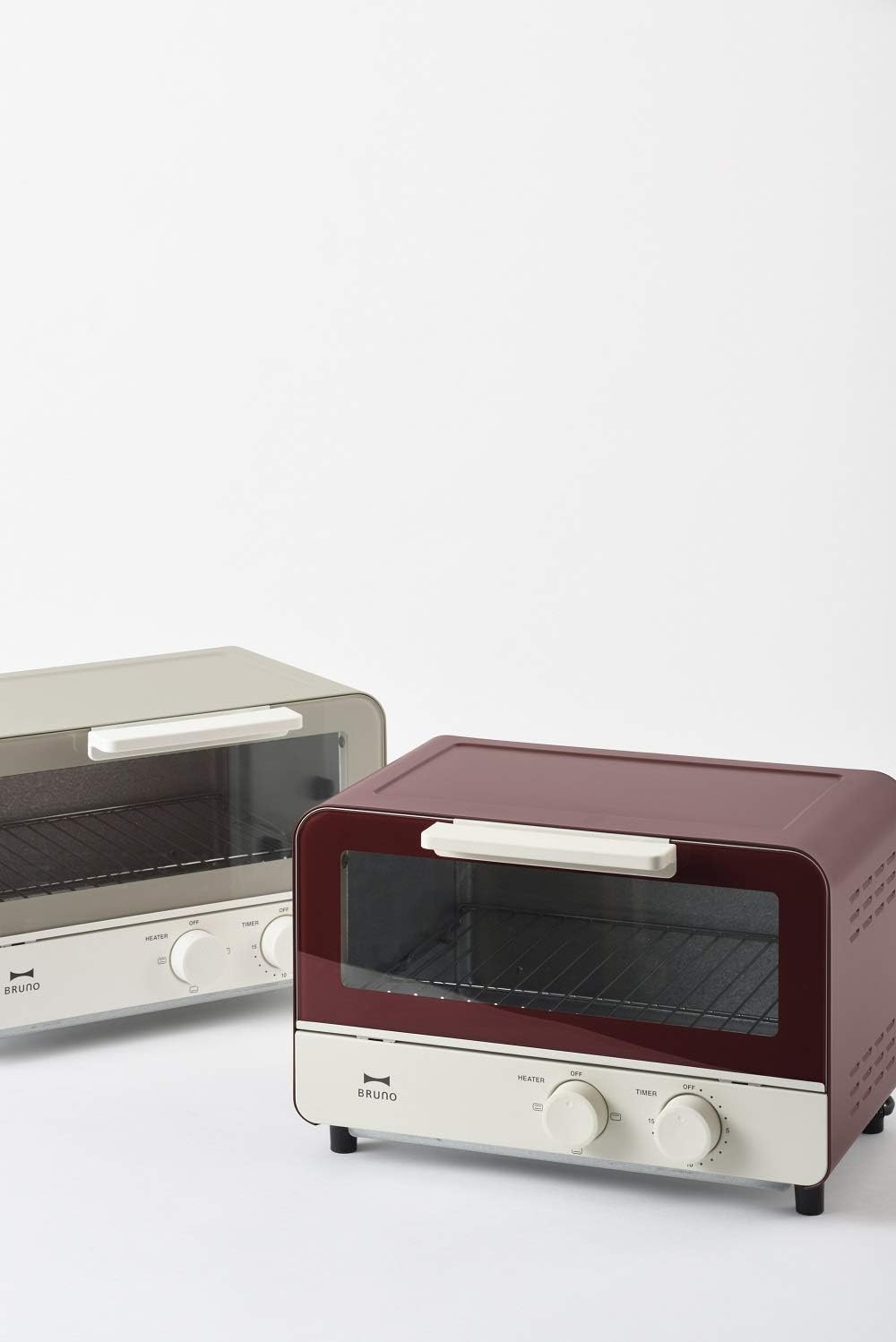 Amazon Bruno ブルーノ オーブントースター 2枚焼き おしゃれ 北欧 Boe052 ウォームグレー Bruno オーブン トースター