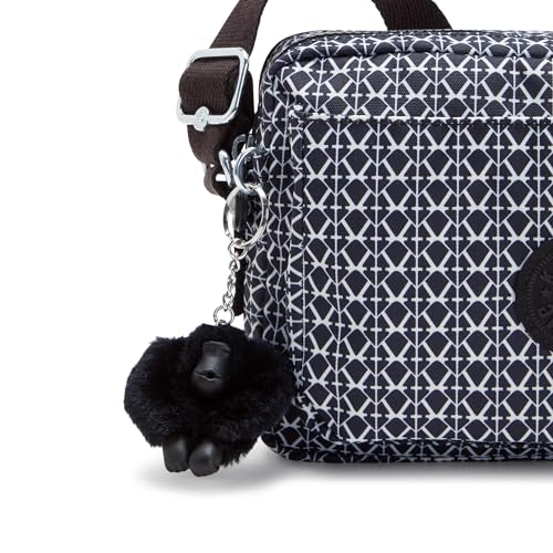 Image of Kipling Women's Abanu Medium Crossbody Bag, Lightweight, Adjustable Nylon Waist Pack with Multi-Compartment Zip Pockets