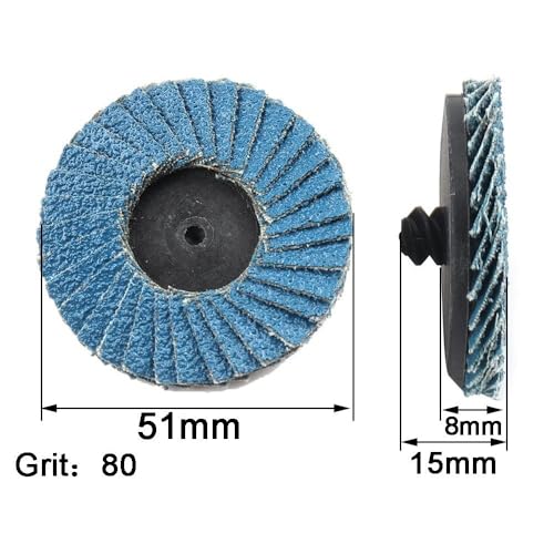 Disques de polissage meuleuse d'angle outil rotatif changement rapide 50mm