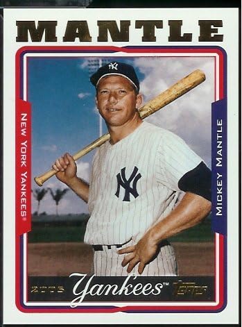 2005 Topps Mickey Mantle Baseball Card Baseball Card #MM2005 Mickey Mantle
