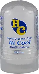 Desodorante natural Cristal/Pedra Pode ser usado em todo o corpo para melhorar o odor corporal Antitranspirante De Corpo Inteiro Em Bastão 60g (1)