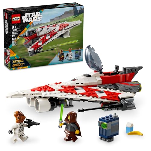 LEGO Star Wars Jedi Bob’s Starfighter Buildable Toy Vehicle, Bric...