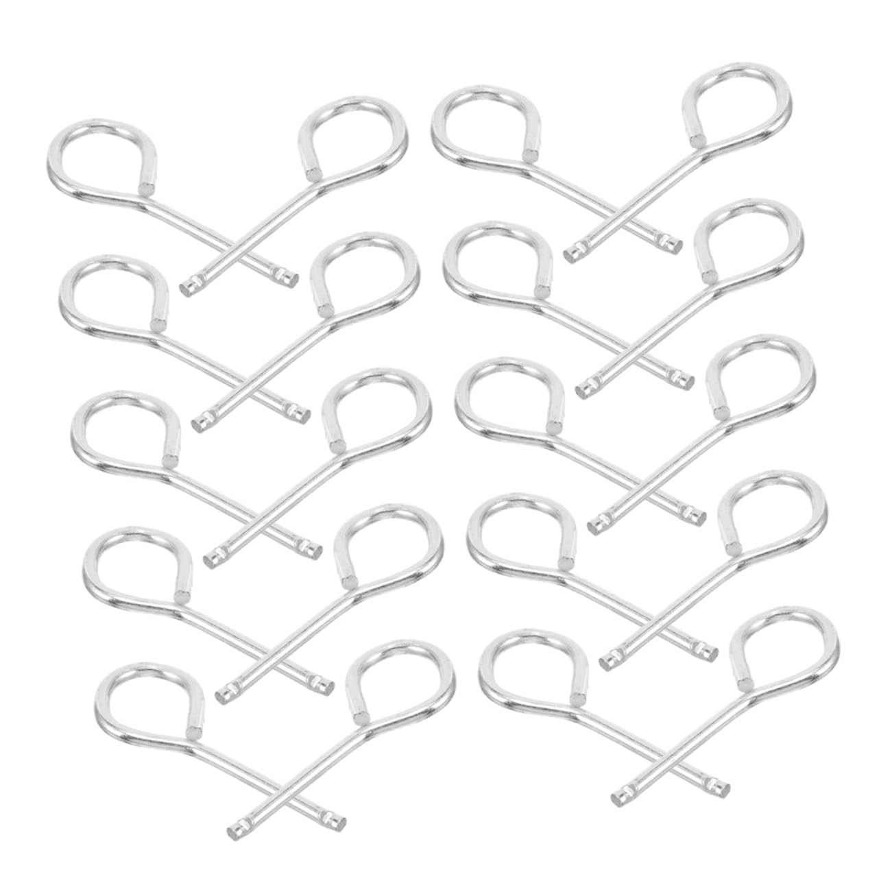 UKCOCO 150piezas Pasadores De Seguridad Para Extintores Accesorios De Mantenimiento Para Equipos De Protección Contra Incendios Diseño De Bloqueo Para Mayor Seguridad Emergencias