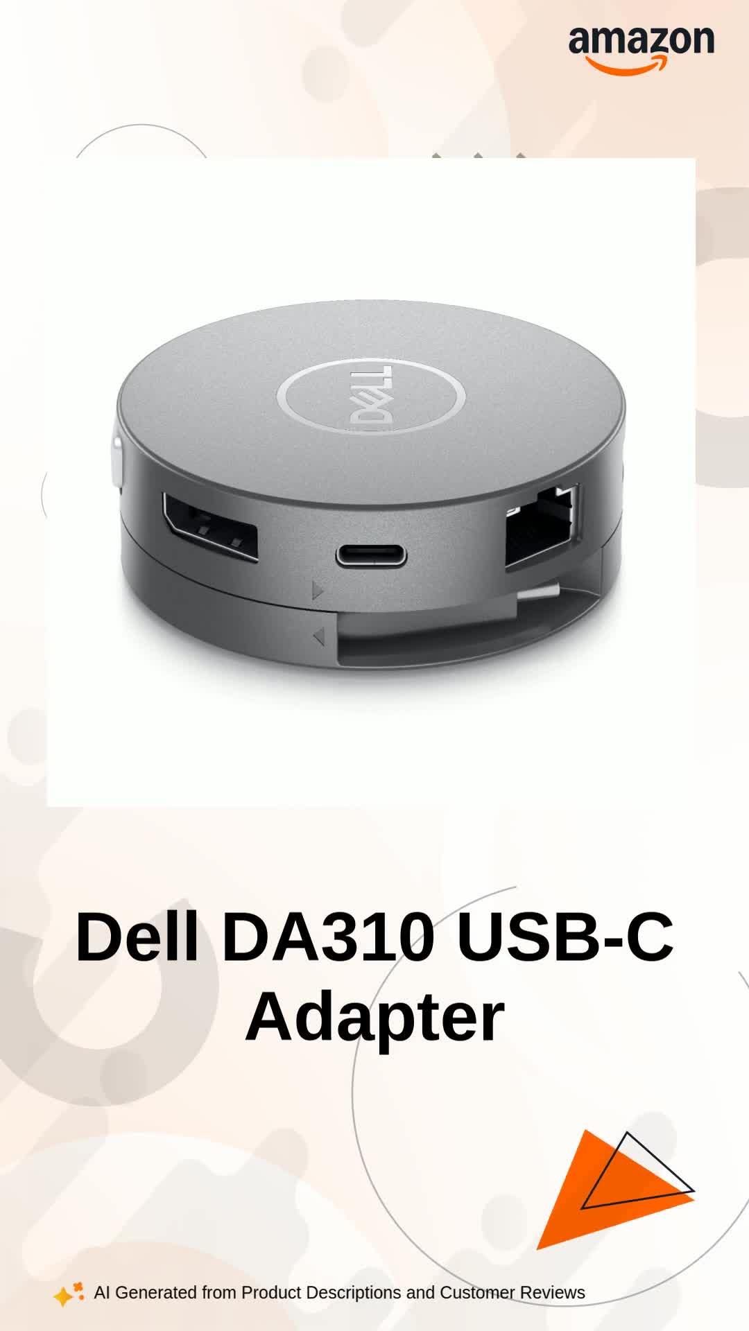 Dell DA310 USB-C Mobile Adapter : Amazon.in: Computers & Accessories