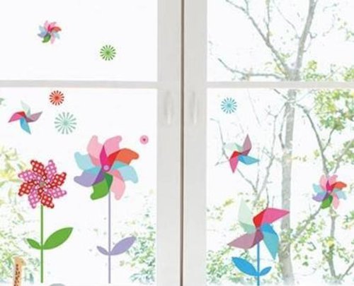 Preisvergleich Produktbild Unbekannt Kinder Fenstersticker Windmühle